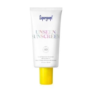 NEW! Supergoop Unseen Sunscreen